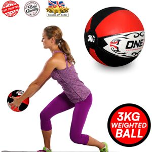 ONEX (3KG) Medicine Ball Cross fit Weighted Fitness Balls ONEX (3KG) Medicine Ball Cross fit Weighted Fitness Balls