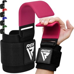 RDX Sports (Pink) RDX Weight Lifting Hooks Straps Pair Training Wrap RDX Sports (Pink) RDX Weight Lifting Hooks Straps Pair Training Wrap