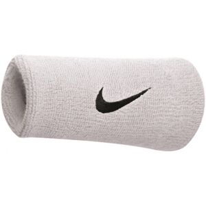 (One Size, White/Black) Nike Jumbo Swoosh Wristband (Pack of 2) (One Size, White/Black) Nike Jumbo Swoosh Wristband (Pack of 2)