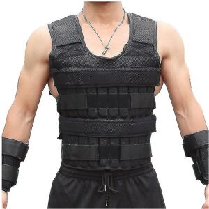 Unbranded 30kg Loading Weight Vest For Weight Training Adjustable Waistcoat Jacket Sand Cl Unbranded 30kg Loading Weight Vest For Weight Training Adjustable Waistcoat Jacket Sand Cl