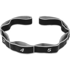 Unbranded (Gray) Yoga Belt With 8 Loops Gymnastics Dance Stretch Band Exercise Elastic Str Unbranded (Gray) Yoga Belt With 8 Loops Gymnastics Dance Stretch Band Exercise Elastic Str