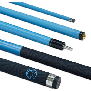 (Blue) Powerglide Quanta Pool Cue Carbon Fibre Composite 2 Piece 57" 10mm Tip R (Blue) Powerglide Quanta Pool Cue Carbon Fibre Composite 2 Piece 57" 10mm Tip R