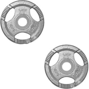 TnP Accessories Olympic 2 Inch Metal Weight Plates 2.5Kg (x1 Weight Plate) TnP Accessories Olympic 2 Inch Metal Weight Plates 2.5Kg (x1 Weight Plate)
