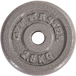 (2 x 2.5 kg) GYM MASTER Pair Standard Weight Plates 1" Cast Iron 1.25-20KG Barbe (2 x 2.5 kg) GYM MASTER Pair Standard Weight Plates 1" Cast Iron 1.25-20KG Barbe