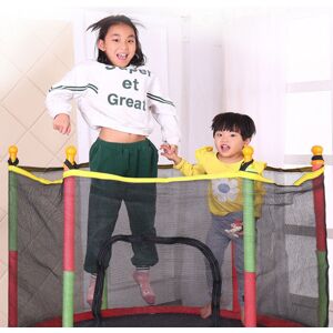 Unbranded 5FT Kid Trampoline Exercise Jumping Bed Round W/Safety Enclosure Pad Unbranded 5FT Kid Trampoline Exercise Jumping Bed Round W/Safety Enclosure Pad