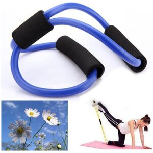 Unbranded 3X Yoga Resistance Bands Tube Fitness Muscle Workout Exercise Tubes 8 Type Blue Unbranded 3X Yoga Resistance Bands Tube Fitness Muscle Workout Exercise Tubes 8 Type Blue