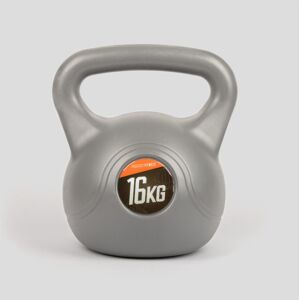 Phoenix Fitness 16kg Kettlebell - Vinyl Weight for Exercise, Core Workout, Strength, Fitness and Cardio - Grey Phoenix Fitness 16kg Kettlebell - Vinyl Weight for Exercise, Core Workout, Strength, Fitness and Cardio - Grey
