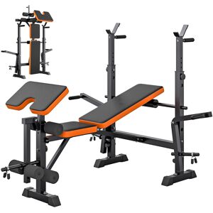 Unbranded Weight Bench with Adjustable Barbell Height Unbranded Weight Bench with Adjustable Barbell Height