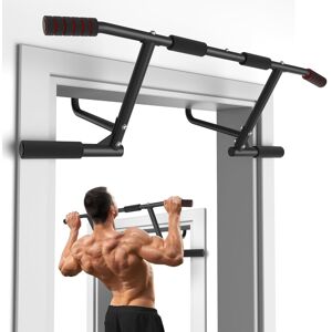 Unbranded (Pull Up Bar-Doorway-black) Pull Up Bar for Doorway,440 lbs Heavy Duty Upper Bod Unbranded (Pull Up Bar-Doorway-black) Pull Up Bar for Doorway,440 lbs Heavy Duty Upper Bod