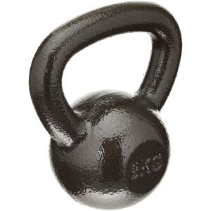 Amazon Basics Cast-Iron Kettlebell, 8 kg, Black Amazon Basics Cast-Iron Kettlebell, 8 kg, Black