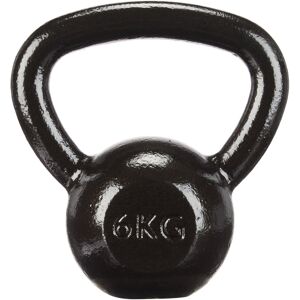 Amazon Basics Cast-Iron Kettlebell, 6kg, Black Amazon Basics Cast-Iron Kettlebell, 6kg, Black