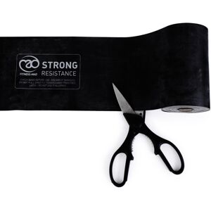 Fitness Mad Unisex's Resistance Band Roll Roll-15m x 15cm, Black, Strong Fitness Mad Unisex's Resistance Band Roll Roll-15m x 15cm, Black, Strong