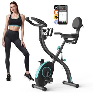 MERACH 4 in 1 Foldable Exercise Bike with Exclusive APP for Customizable Exercis MERACH 4 in 1 Foldable Exercise Bike with Exclusive APP for Customizable Exercis