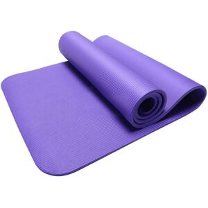 Unbranded (Purple) Large Size Yoga Mat 10mm Thick Gym Exercise Fitness Pilates Pad Workout Unbranded (Purple) Large Size Yoga Mat 10mm Thick Gym Exercise Fitness Pilates Pad Workout