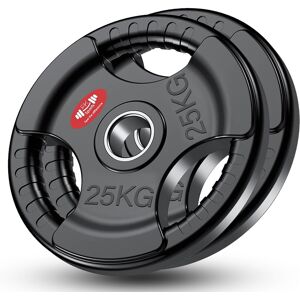 FK Sports (25KG x 2 = 50KG) Weight Plates Set Pair Cast Iron 2" Hole FK Sports (25KG x 2 = 50KG) Weight Plates Set Pair Cast Iron 2" Hole