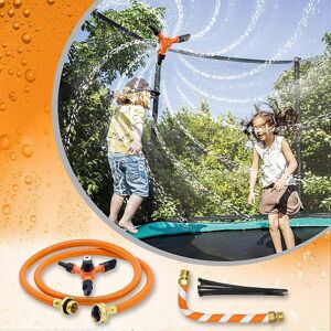 Unbranded (As show, One size) Trampoline Sprinkler, Outdoor Trampoline Water Park Sprinkle Unbranded (As show, One size) Trampoline Sprinkler, Outdoor Trampoline Water Park Sprinkle