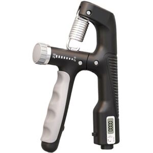 Unbranded (Type A black, One size) Hand Grip Strengthener Hand Squeezer Adjustable Resista Unbranded (Type A black, One size) Hand Grip Strengthener Hand Squeezer Adjustable Resista