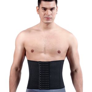 Unbranded (L, Black) Mens Womens Unisex Waist Trainer Body Shaper Tummy Control Belt Belly Unbranded (L, Black) Mens Womens Unisex Waist Trainer Body Shaper Tummy Control Belt Belly