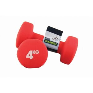(4kg, Red) Fitness Mad Neoprene Dumbell Set (Pack of 2) (4kg, Red) Fitness Mad Neoprene Dumbell Set (Pack of 2)