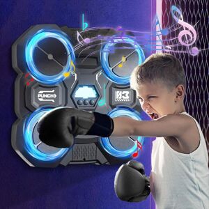 Unbranded Smart Music Boxing Machine Wall Mounted Decompression Wall Target Toy Unbranded Smart Music Boxing Machine Wall Mounted Decompression Wall Target Toy