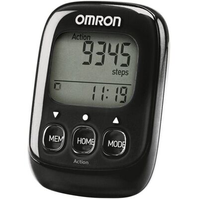 Omron HJ325-EBK Black 3D Walking Style IV Step Counter Pedometer Omron HJ325-EBK Black 3D Walking Style IV Step Counter Pedometer