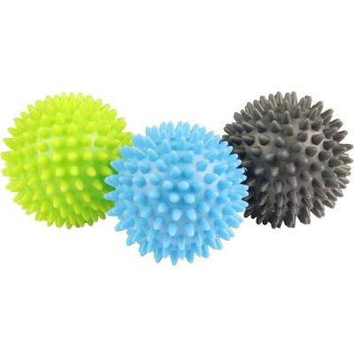 Fitness Mad Spikey Massage Balls - Set of 3 - Self Massage Tool Fitness Mad Spikey Massage Balls - Set of 3 - Self Massage Tool