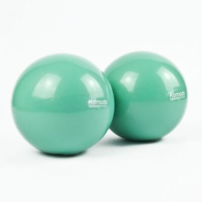 Komodo (2 x 1.5kg = 3kg) Green Weighted TONING BALLS 0.5kg-1.5kg Pair Yoga Pilates Reha Komodo (2 x 1.5kg = 3kg) Green Weighted TONING BALLS 0.5kg-1.5kg Pair Yoga Pilates Reha