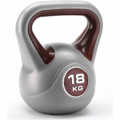 York Fitness - 18kg Kettlebell - Vinyl coated - Kettlebell York Fitness - 18kg Kettlebell - Vinyl coated - Kettlebell