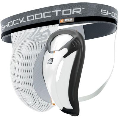 (L, White) Shock Doctor Groin Guard (L, White) Shock Doctor Groin Guard