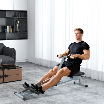 Homcom New Rowing Machine for Home Cardio Fitness Workout and Gym Training Fitness Homcom New Rowing Machine for Home Cardio Fitness Workout and Gym Training Fitness