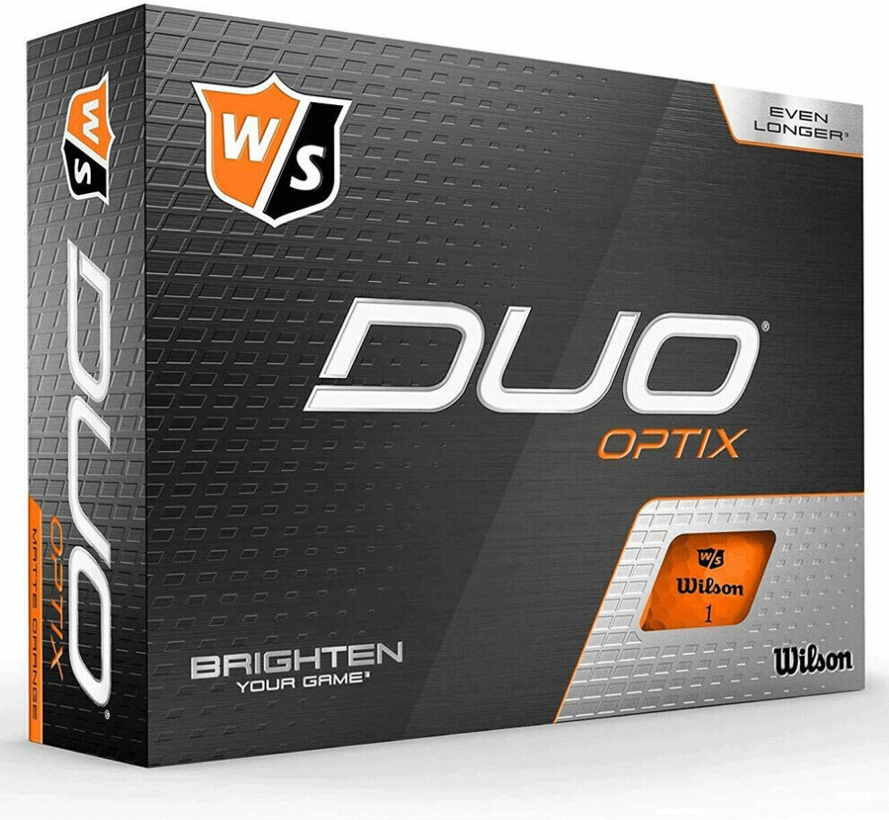 Wilson STAFF DUO OPTIX MATTE FINISH GOLF BALLS / ALL COLOURS / MULTIBUY DEALS