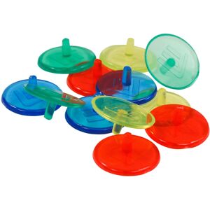 Masters Neon Golf Ball Marker - 12 Pack Multicoloured Masters Neon Golf Ball Marker - 12 Pack Multicoloured