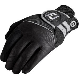 Footjoy RainGrip Men's Golf Gloves Pair,Black,S Footjoy RainGrip Men's Golf Gloves Pair,Black,S