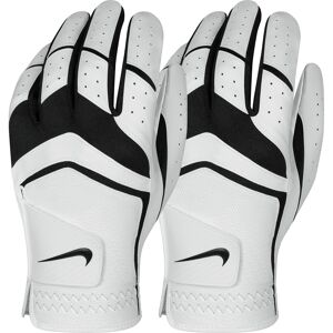 Nike Men's Dura Feel Golf Glove (2-Pack) (White) X-Large Left Hand Nike Men's Dura Feel Golf Glove (2-Pack) (White) X-Large Left Hand