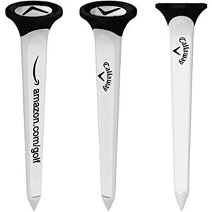 Callaway Par-Tee Plastic Golf Tees 10 Pack White Callaway Par-Tee Plastic Golf Tees 10 Pack White