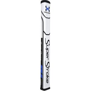 SuperStroke Traxion Flatso 1.0 Black/Blue/White Golf Putter Grip SuperStroke Traxion Flatso 1.0 Black/Blue/White Golf Putter Grip