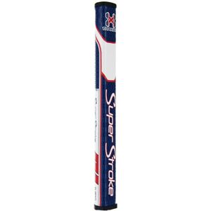 SuperStroke Traxion Flatso Golf Putter Grip Red/White/Blue (Flatso 1. SuperStroke Traxion Flatso Golf Putter Grip Red/White/Blue (Flatso 1.