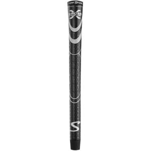 SuperStroke Cross Comfort Golf Club Grip Black/Gray Midsize Soft & Tacky Poly SuperStroke Cross Comfort Golf Club Grip Black/Gray Midsize Soft & Tacky Poly