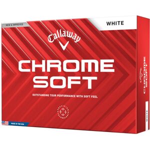 Callaway Golf Chrome Soft Premium Tour Golf Ball 2024 White Standard Callaway Golf Chrome Soft Premium Tour Golf Ball 2024 White Standard