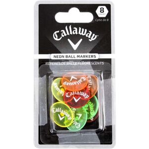 Callaway Neon Golf Ball Markers 8 Pack Callaway Neon Golf Ball Markers 8 Pack