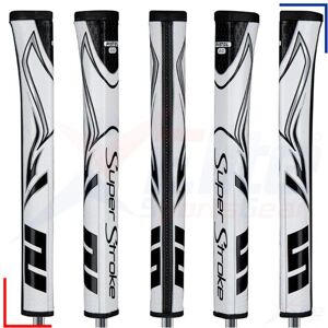 SuperStroke Zenergy Pistol GT 2.0 Golf Putter Grip Black / White SuperStroke Zenergy Pistol GT 2.0 Golf Putter Grip Black / White