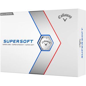 Callaway Golf Supersoft Golf Ball 2023 White Hybrid, One Dozen Callaway Golf Supersoft Golf Ball 2023 White Hybrid, One Dozen