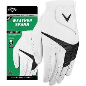 Callaway Golf Weather Spann Glove 2023 , XL, White Callaway Golf Weather Spann Glove 2023 , XL, White