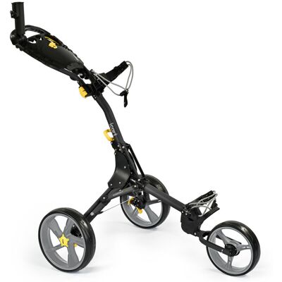 6331 Masters iCart Compact Evo 3 Wheel Push Golf Trolley Black/Grey 6331 Masters iCart Compact Evo 3 Wheel Push Golf Trolley Black/Grey