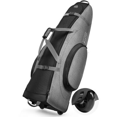 OutdoorMaster Padded golf club Travel Bag with Wheels 900D Heavy Duty OutdoorMaster Padded golf club Travel Bag with Wheels 900D Heavy Duty