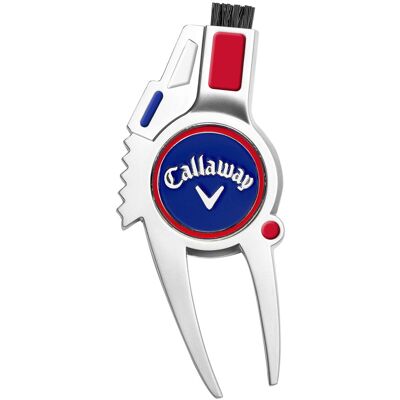 Callaway 4-in-1 Divot Tool - Red, White & Blue Callaway 4-in-1 Divot Tool - Red, White & Blue