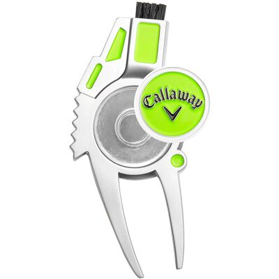 Callaway Men's 4-in-1 4-in-1 Divot Repair Tool, Silver/Green, One Size Callaway Men's 4-in-1 4-in-1 Divot Repair Tool, Silver/Green, One Size