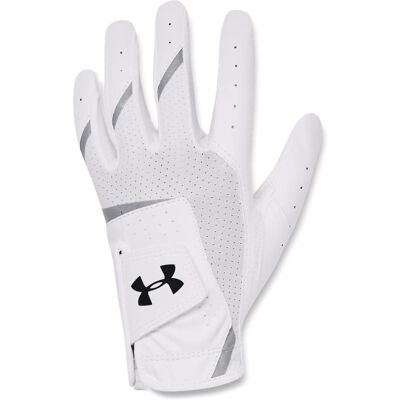 Under Armour Boys' Iso-Chill Golf Glove - White / Silver / Black - Golf Glove Under Armour Boys' Iso-Chill Golf Glove - White / Silver / Black - Golf Glove