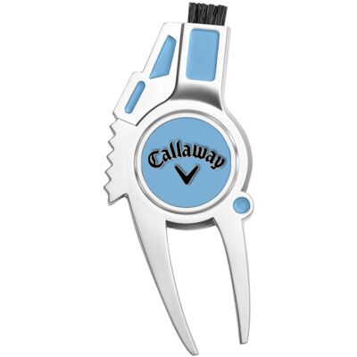 Callaway 4-in-1 Golf Divot Repair Tool, Carolina Blue Callaway 4-in-1 Golf Divot Repair Tool, Carolina Blue