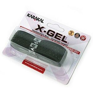 (Black) Karakal PU X-Gel Badminton Tennis Squash Racket Replacement Grips x 1 (Black) Karakal PU X-Gel Badminton Tennis Squash Racket Replacement Grips x 1